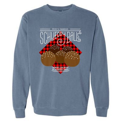 Saturday Night Live Pete's Famous Schweddy Balls Garment-Dyed Sweatshirt