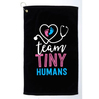 Stethoscope Nicu Labor And Delivery Nurse Team Tiny Hu Gift Platinum Collection Golf Towel