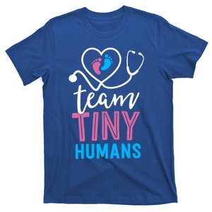 Stethoscope Nicu Labor And Delivery Nurse Team Tiny Hu Gift T-Shirt