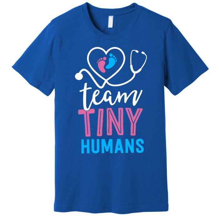 Stethoscope Nicu Labor And Delivery Nurse Team Tiny Hu Gift Premium T-Shirt