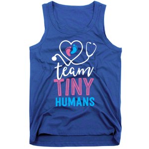 Stethoscope Nicu Labor And Delivery Nurse Team Tiny Hu Gift Tank Top