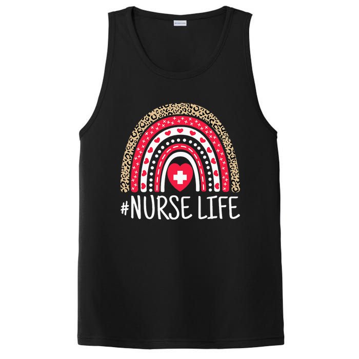 School Nurse Life Nurses Week Rainbow Nurses Day PosiCharge Competitor Tank