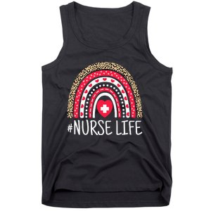 School Nurse Life Nurses Week Rainbow Nurses Day Tank Top