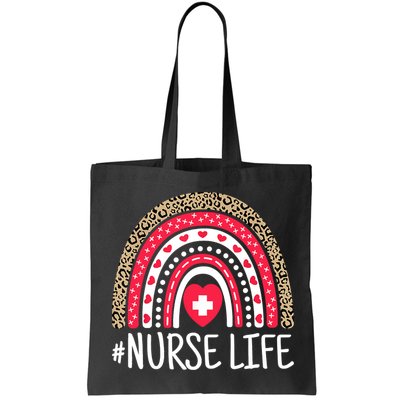 School Nurse Life Nurses Week Rainbow Women Nurses Day Bag