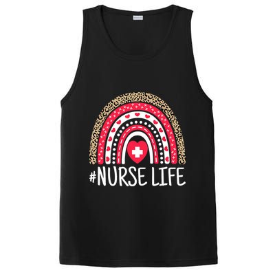 School Nurse Life Nurses Week Rainbow Women Nurses Day PosiCharge Competitor Tank