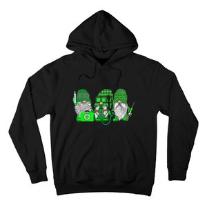 Stethoscope Nurse Life Irish Gnomes Nurse St. Patricks Day Hoodie