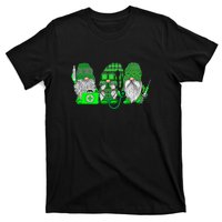 Stethoscope Nurse Life Irish Gnomes Nurse St. Patricks Day T-Shirt