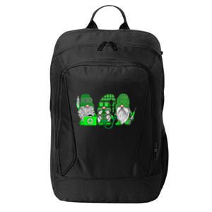 Stethoscope Nurse Life Irish Gnomes Nurse St. Patricks Day City Backpack