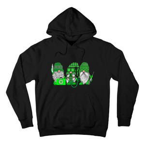 Stethoscope Nurse Life Irish Gnomes Nurse St. Patricks Day Tall Hoodie