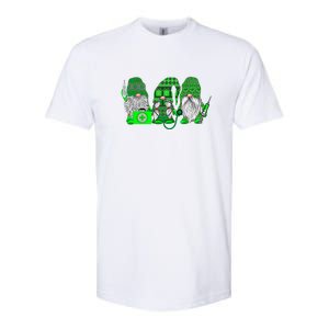 Stethoscope Nurse Life Irish Gnomes Nurse St. Patricks Day Softstyle CVC T-Shirt