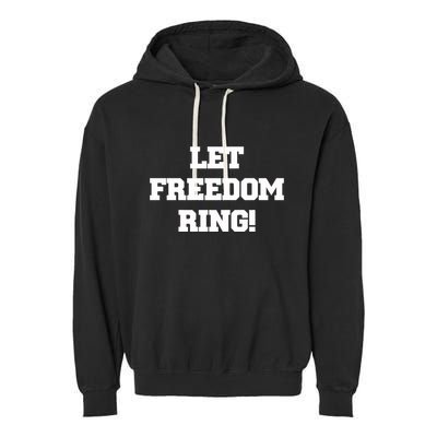 Shemane Nugent Let Freedom Ring Garment-Dyed Fleece Hoodie