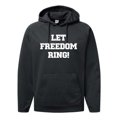 Shemane Nugent Let Freedom Ring Performance Fleece Hoodie