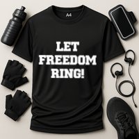 Shemane Nugent Let Freedom Ring Cooling Performance Crew T-Shirt