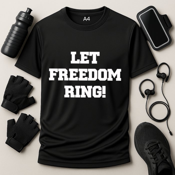 Shemane Nugent Let Freedom Ring Cooling Performance Crew T-Shirt