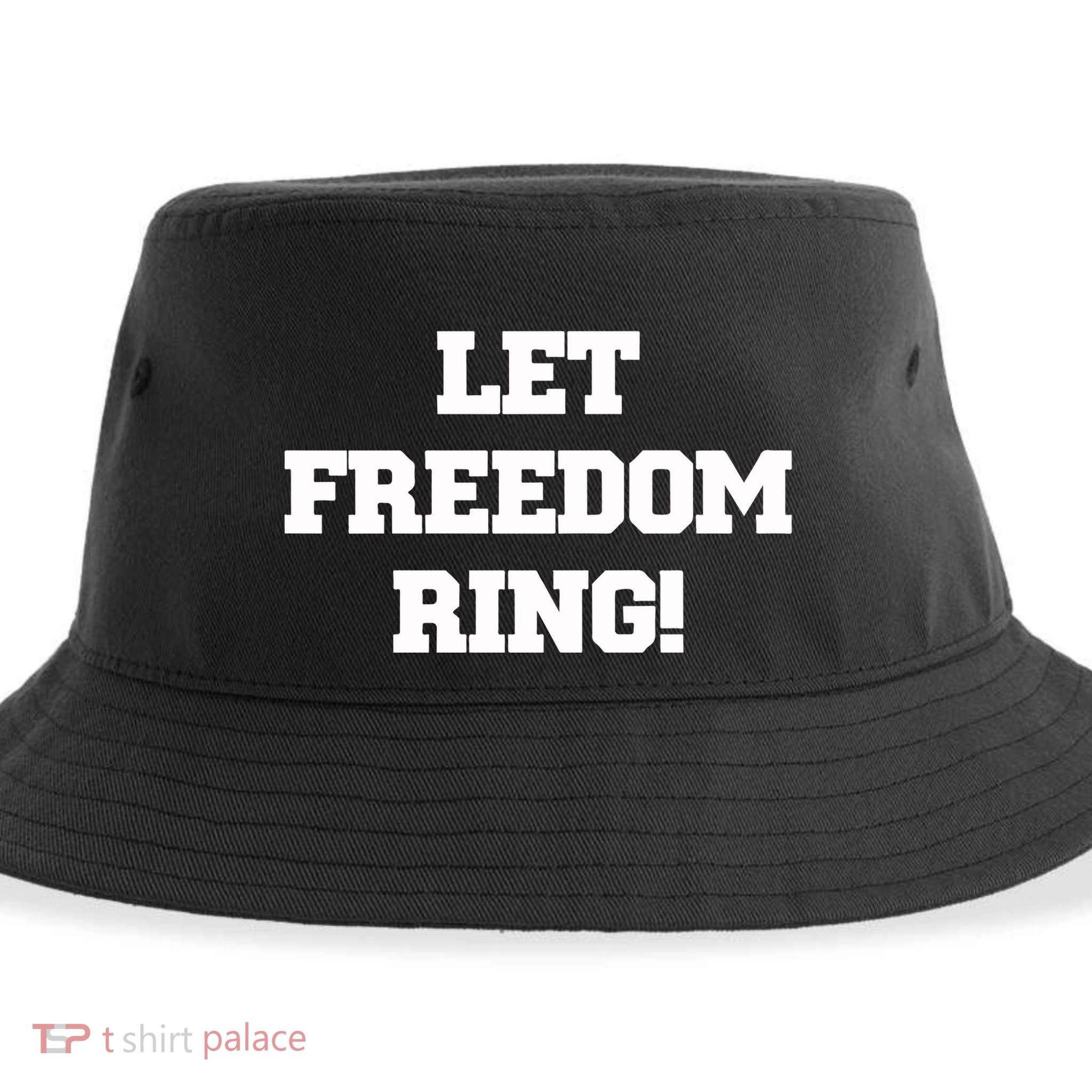 Shemane Nugent Let Freedom Ring Sustainable Bucket Hat
