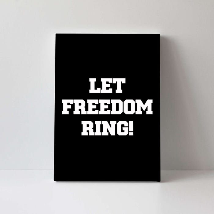 Shemane Nugent Let Freedom Ring Canvas