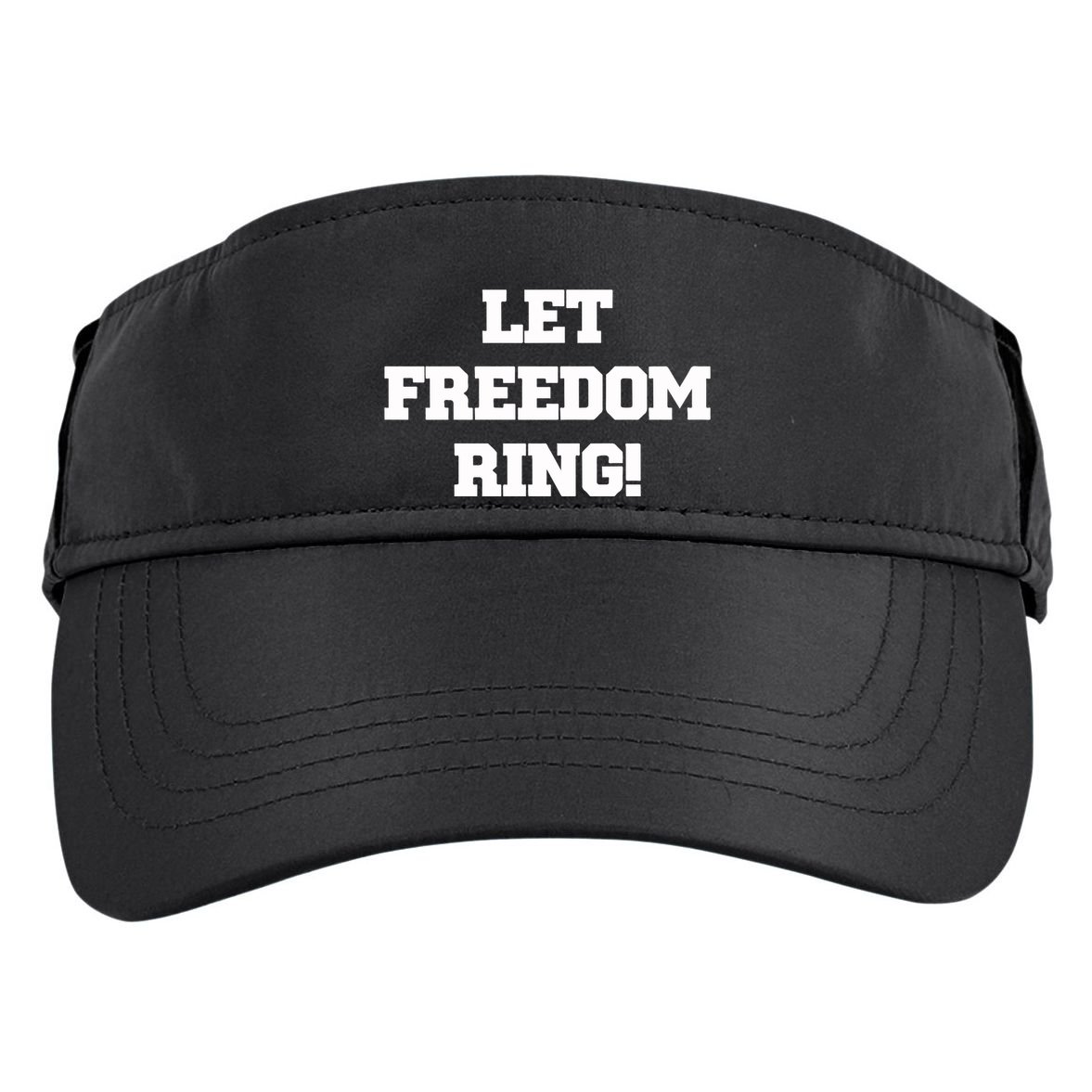 Shemane Nugent Let Freedom Ring Adult Drive Performance Visor