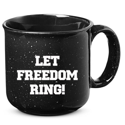 Shemane Nugent Let Freedom Ring 15oz Campfire Ceramic Mug