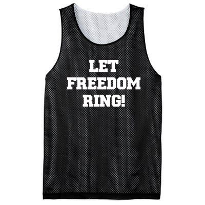 Shemane Nugent Let Freedom Ring Mesh Reversible Basketball Jersey Tank