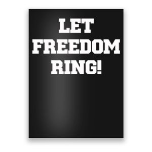 Shemane Nugent Let Freedom Ring Poster