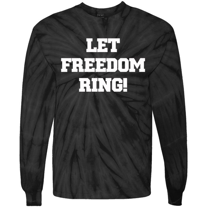 Shemane Nugent Let Freedom Ring Tie-Dye Long Sleeve Shirt