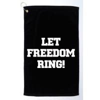 Shemane Nugent Let Freedom Ring Golf Towel