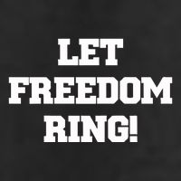 Shemane Nugent Let Freedom Ring Golf Towel
