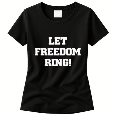 Shemane Nugent Let Freedom Ring Womens T-Shirt