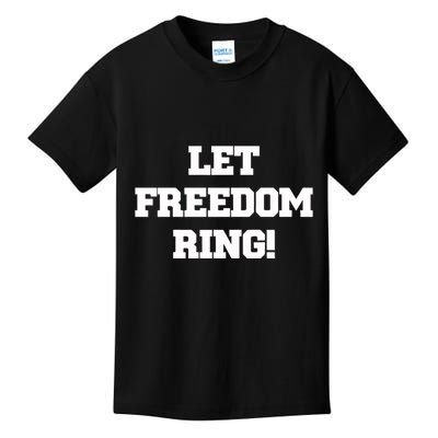 Shemane Nugent Let Freedom Ring Kids T-Shirt