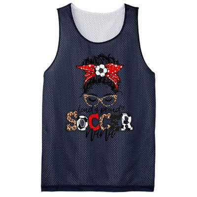 Soccer Nana Leopard Loud And Proud Soccer Nana Mesh Reversible Basketball Jersey Tank