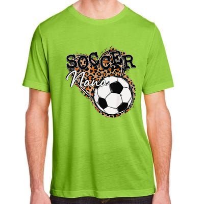 Soccer Nana Leopard Mother's Day Adult ChromaSoft Performance T-Shirt