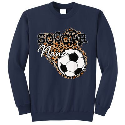 Soccer Nana Leopard Mother's Day Sweatshirt