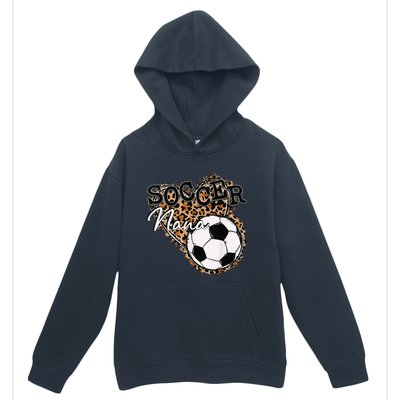 Soccer Nana Leopard Mother's Day Urban Pullover Hoodie