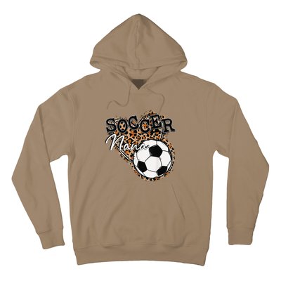 Soccer Nana Leopard Mother's Day Hoodie