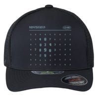 Scary Numbers Lumon Macrodata Refinement Flexfit Unipanel Trucker Cap