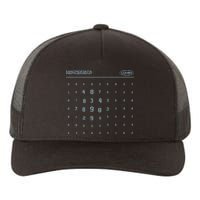 Scary Numbers Lumon Macrodata Refinement Yupoong Adult 5-Panel Trucker Hat