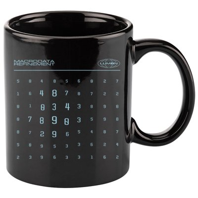 Scary Numbers Lumon Macrodata Refinement 11oz C Handle Ceramic Mug