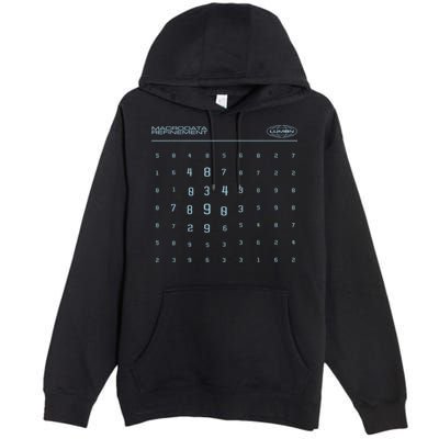 Scary Numbers Lumon Macrodata Refinement Premium Pullover Hoodie