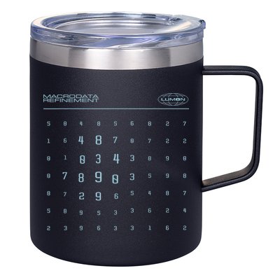 Scary Numbers Lumon Macrodata Refinement 12oz Stainless Steel Coffee Mug