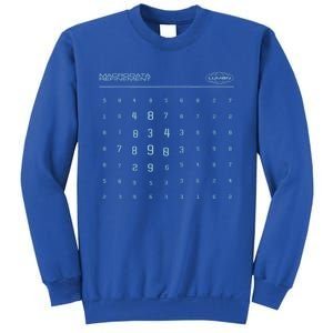 Scary Numbers Lumon Macrodata Refinement Severance TV Sweatshirt