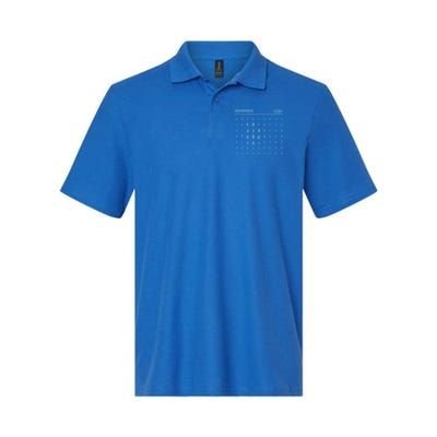 Scary Numbers Lumon Macrodata Refinement Softstyle Adult Sport Polo