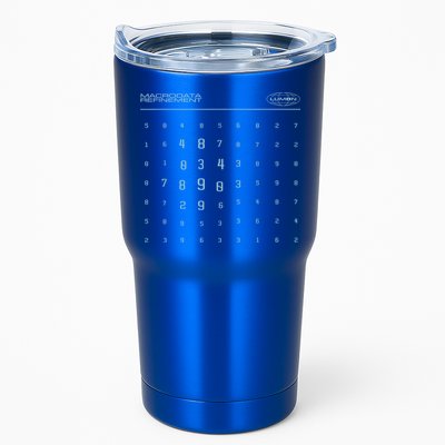 Scary Numbers Lumon Macrodata Refinement Tumbler