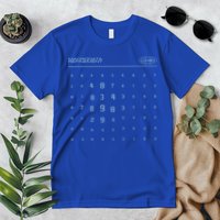 Scary Numbers Lumon Macrodata Refinement Premium T-Shirt
