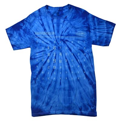 Scary Numbers Lumon Macrodata Refinement Tie-Dye T-Shirt