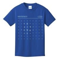 Scary Numbers Lumon Macrodata Refinement Kids T-Shirt