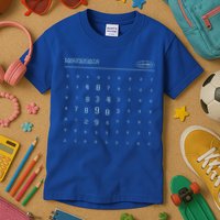 Scary Numbers Lumon Macrodata Refinement Kids T-Shirt