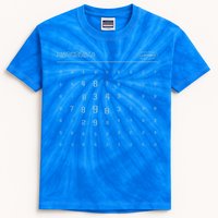 Scary Numbers Lumon Macrodata Refinement Kids Tie-Dye T-Shirt