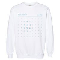 Scary Numbers Lumon Macrodata Refinement Garment-Dyed Sweatshirt