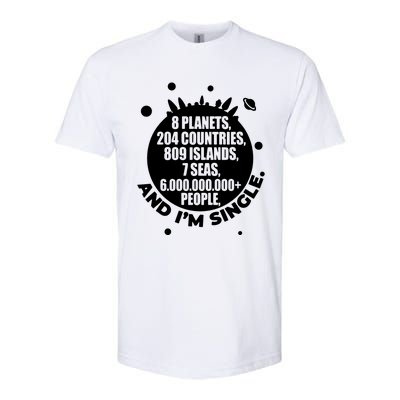 Slogan Novelty Ladies Humour 6+ Billion People Softstyle® CVC T-Shirt