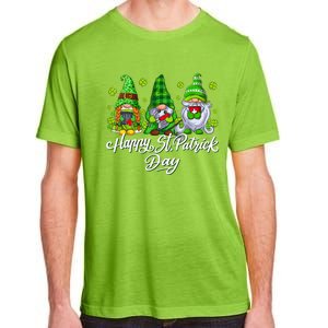 Stethoscope Nurse Life Irish Gnomes Nurse St Patricks Day Gift Adult ChromaSoft Performance T-Shirt